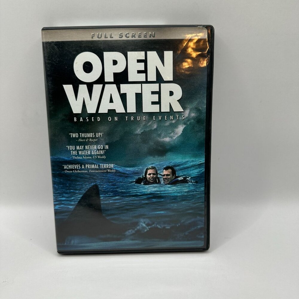 Open Water DVD Full Screen Based On True Events 2004 Lions Gate Rated R Drama